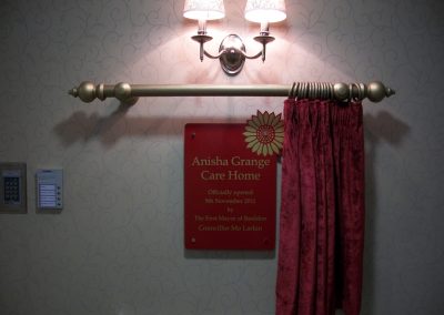 Anisha Grange Plaque