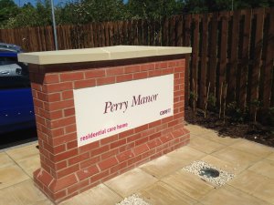 Bespoke Care Home Sign