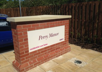 Bespoke Care Home Sign