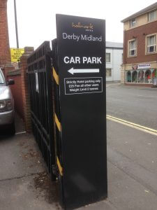 Car Park Wayfinding Sign