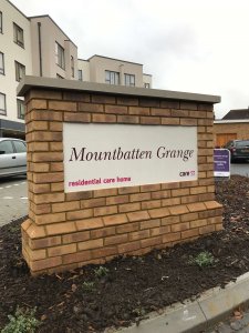 External Sign for Care Home