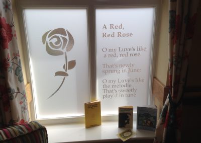 Red Rose Window Graphics