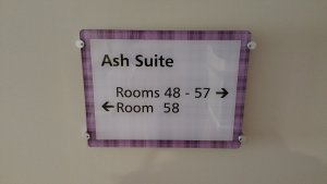 Care Home Directional Sign