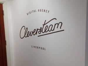 Cleverstream wall graphic example - Liverpool