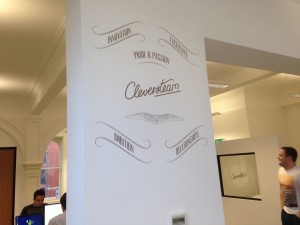 Cleverstream example of wall graphic