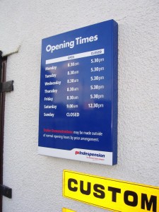 Opening times for Indespension
