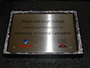 Wigan and Leigh College example