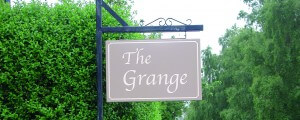 The grange sign projection