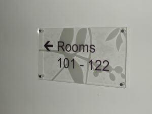 Acrylic Room Sign