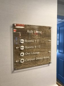 Directional Dementia Signage Beechwood Grove Care Home