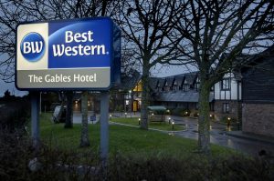 Best Western Post Mounted Sign