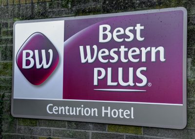 Best Western Wall Mounted Sign