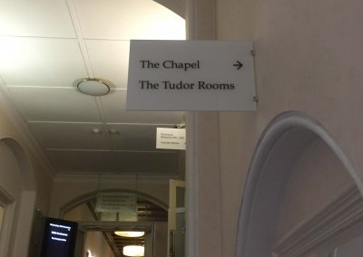 Chapel Projecting Sign