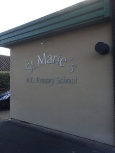 Flat Cut Letters for Primary School