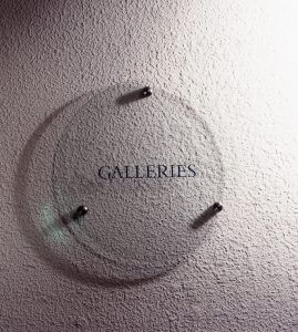 Galleries Glass Sign