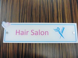 Hair Salon Dementia Signage
