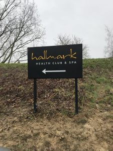 Hallmark Post Mounted Sign