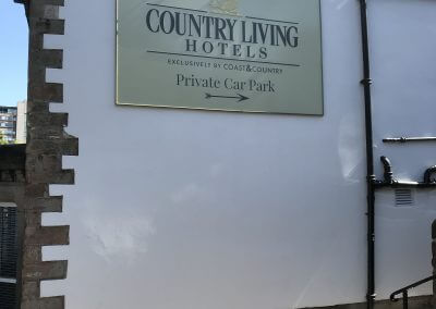 Hotel Wall Mounted Sign