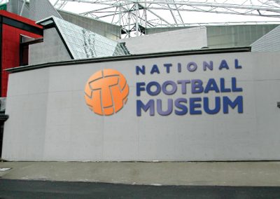 National Football Museum Signage