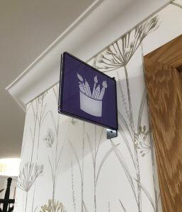 Projecting Dementia Care Home Sign