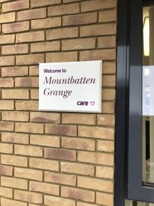 Care UK Wall Mounted Sign