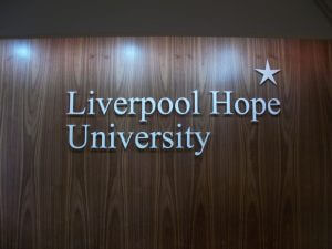 Stainless Steel Letters for University