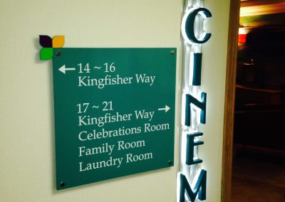 Wayfinding Care Home Sign