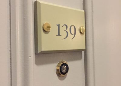 Wooden Door Number