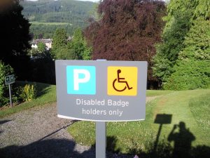 Disabled Badge Sign