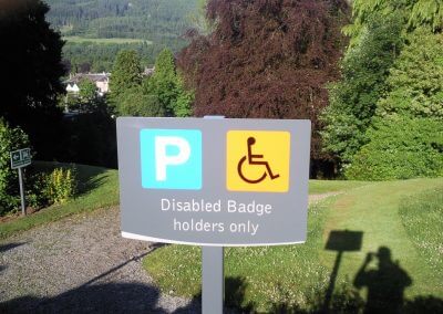 Disabled Badge Sign