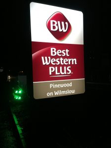 best western hotels and resorts signage by tp signs