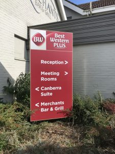 best western hotels and resorts signage by tp signs
