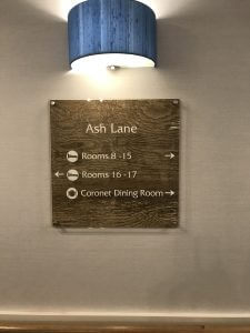 Ash Lane Wayfinding Sign