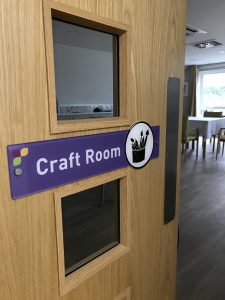Craft Room Door Sign