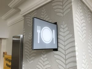 Dining Room Projecting Sign