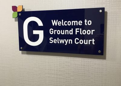 Ground Floor Sign