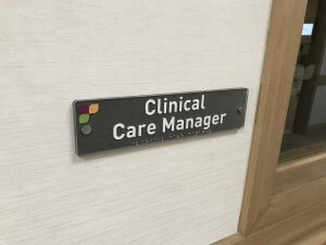 Clinical Care Manager sign