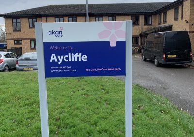 Care home sign